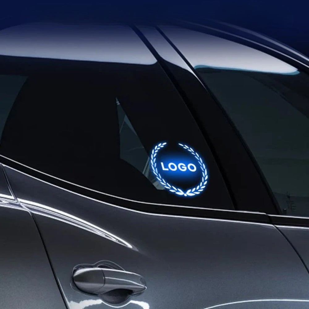 Logo samochodowe LED z możliwością ładowania – efekt świetlówek neonowych