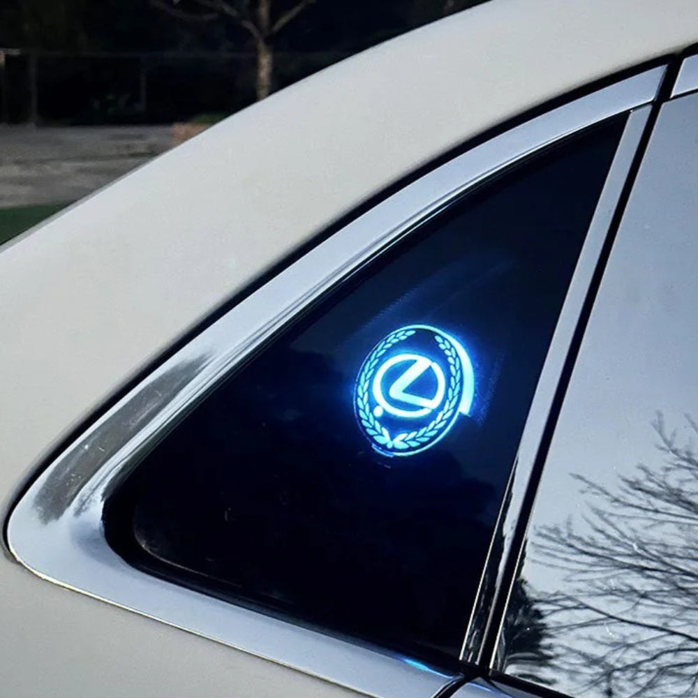 Logo samochodowe LED z możliwością ładowania – efekt świetlówek neonowych