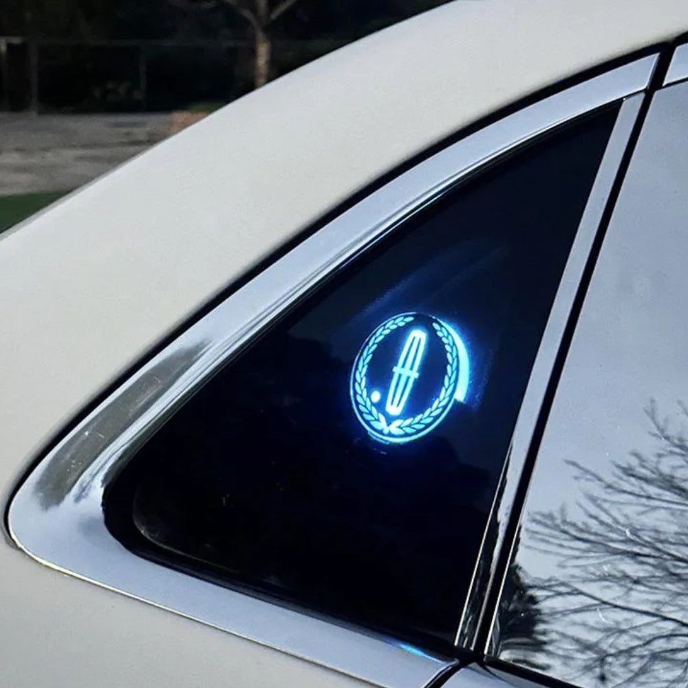 Logo samochodowe LED z możliwością ładowania – efekt świetlówek neonowych
