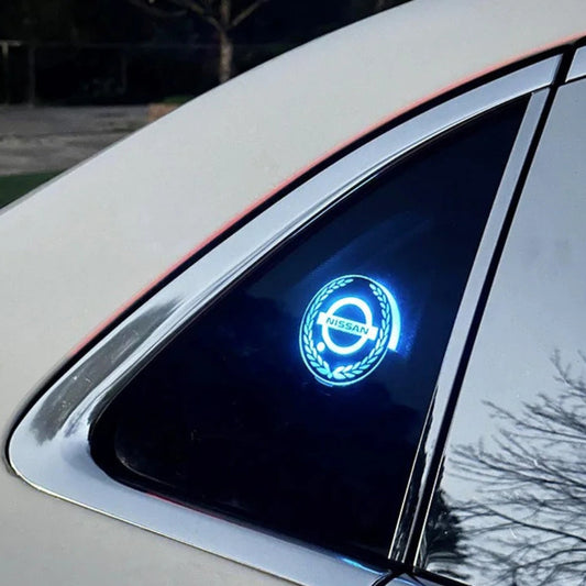 Logo samochodowe LED z możliwością ładowania – efekt świetlówek neonowych