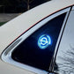 Logo samochodowe LED z możliwością ładowania – efekt świetlówek neonowych