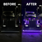 Oczy samochodowe LED – zestaw 2 sztuk