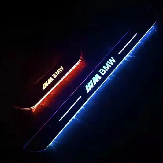 Zestaw 2 listw progowych LED do samochodu