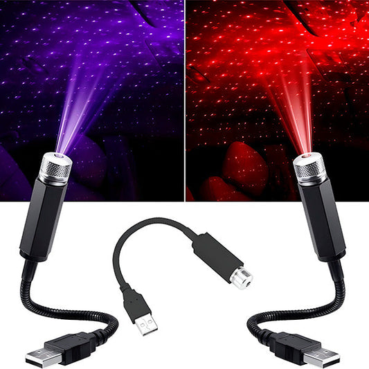 Projektor LED z zasilaniem USB 12 V/24 V